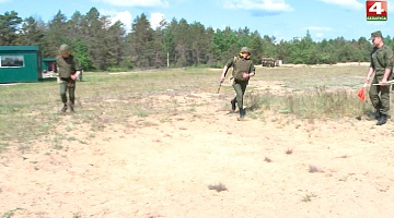 <b>Новости Гродно. 10.06.2021</b>. У новобранцев продолжается  начальная военная подготовка