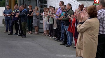 <b>Новости Гродно. 09.08.2019</b>. Уборочная кампания в СПК Свислочь