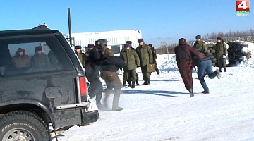 <b>Новости Гродно. 18.02.2021</b>. Руководители министерства обороны и всех областей Беларуси на полигоне