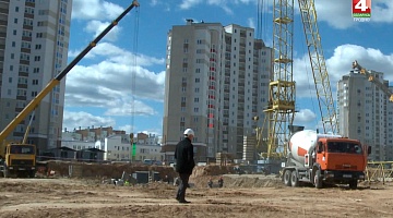 <b>Новости Гродно. 23.04.2020</b>. Строительство новой поликлиники в микрорайоне Ольшанка 