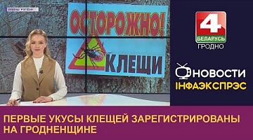 <b>Новости Гродно. 23.03.2023</b>. Первые укусы клещей зарегистрированы на Гродненщине