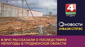 <b>Новости Гродно. 06.03.2023</b>. В МЧС рассказали о последствиях непогоды в Гродненской области
