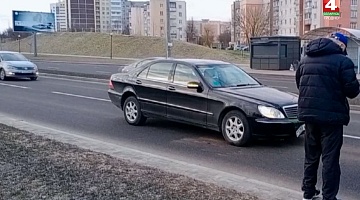 <b>Новости Гродно. 28.02.2020</b>. Легковой автомобиль столкнулся с автобусом