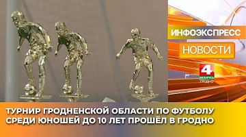 <b>Новости Гродно. 31.01.2025</b>. Турнир Гродненской области по футболу среди юношей до 10 лет прошёл в Гродно